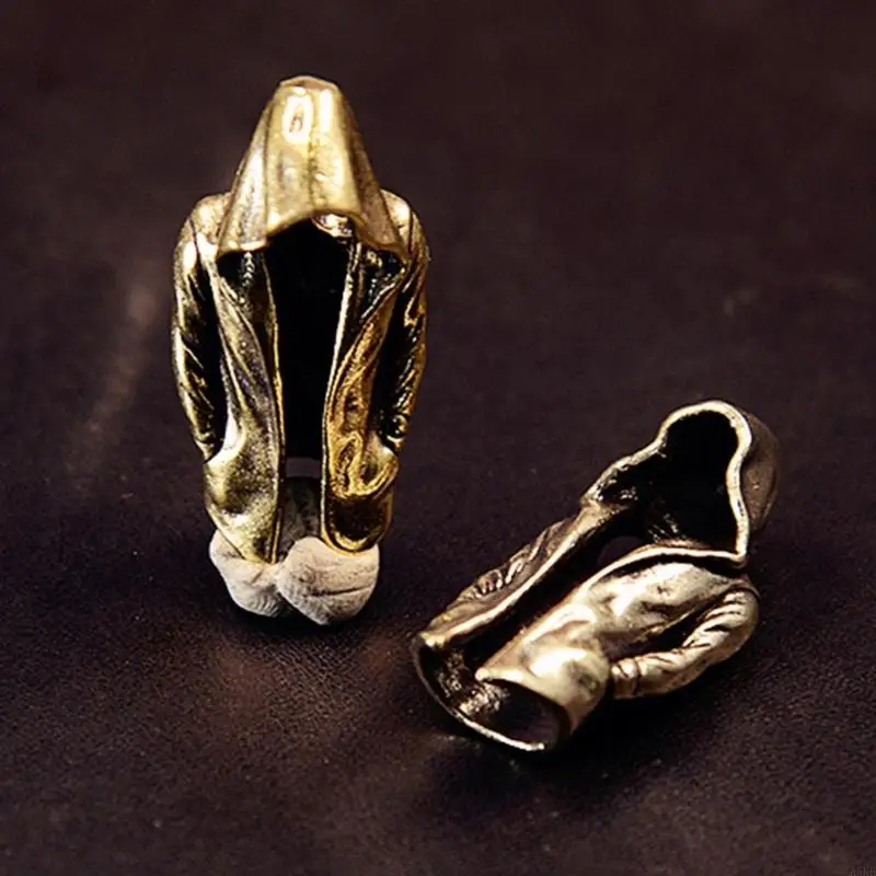 

Unique Cloak Metal Beads Pendant for Paracord and DIY Enthusiasts Jewelry Making Paracord Bead