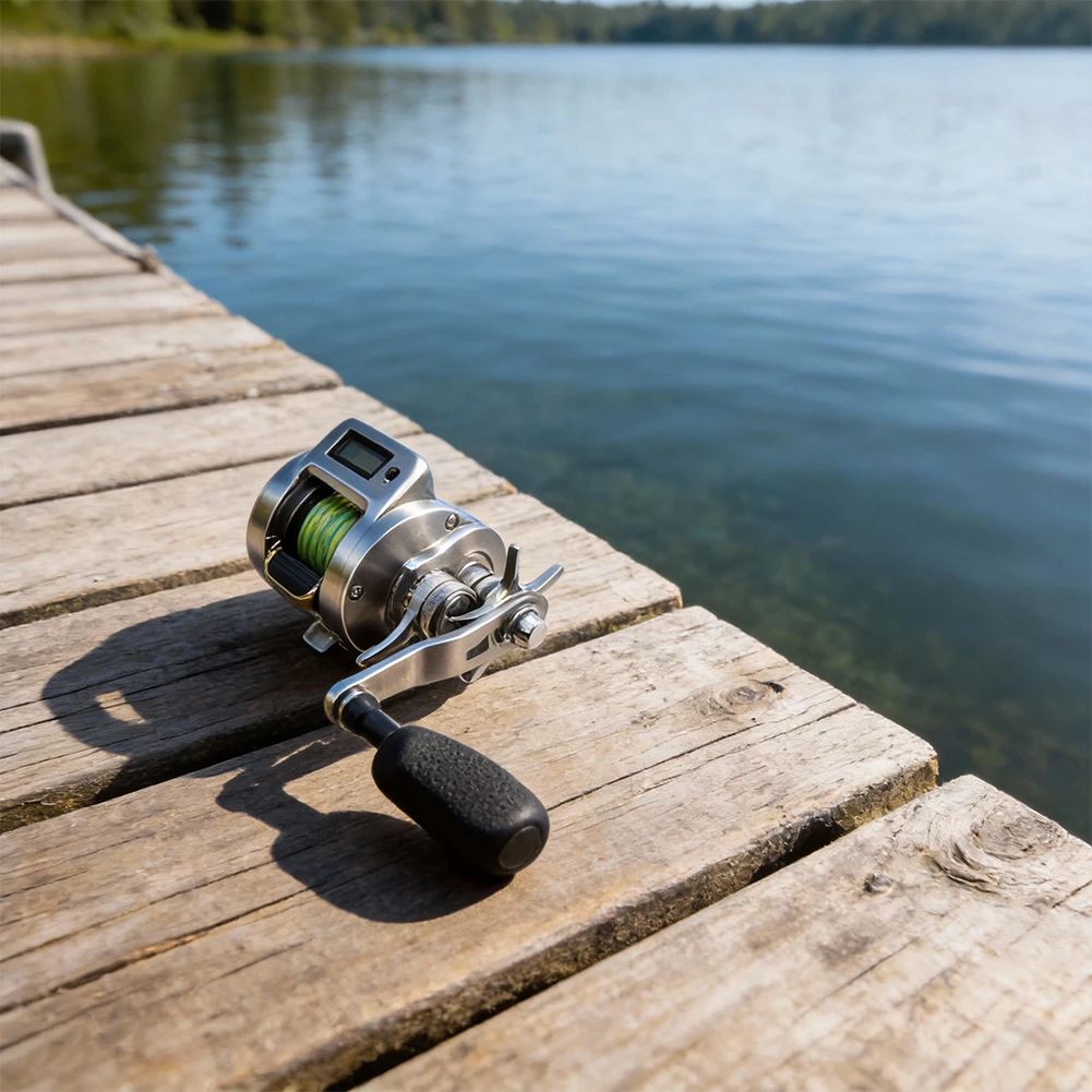 

Цифровой дисплей, ручка для катушки с ЧПУ, комплект из одной детали, прецизионная обработка, сменная рукоятка, аксессуар из авиационного сплава