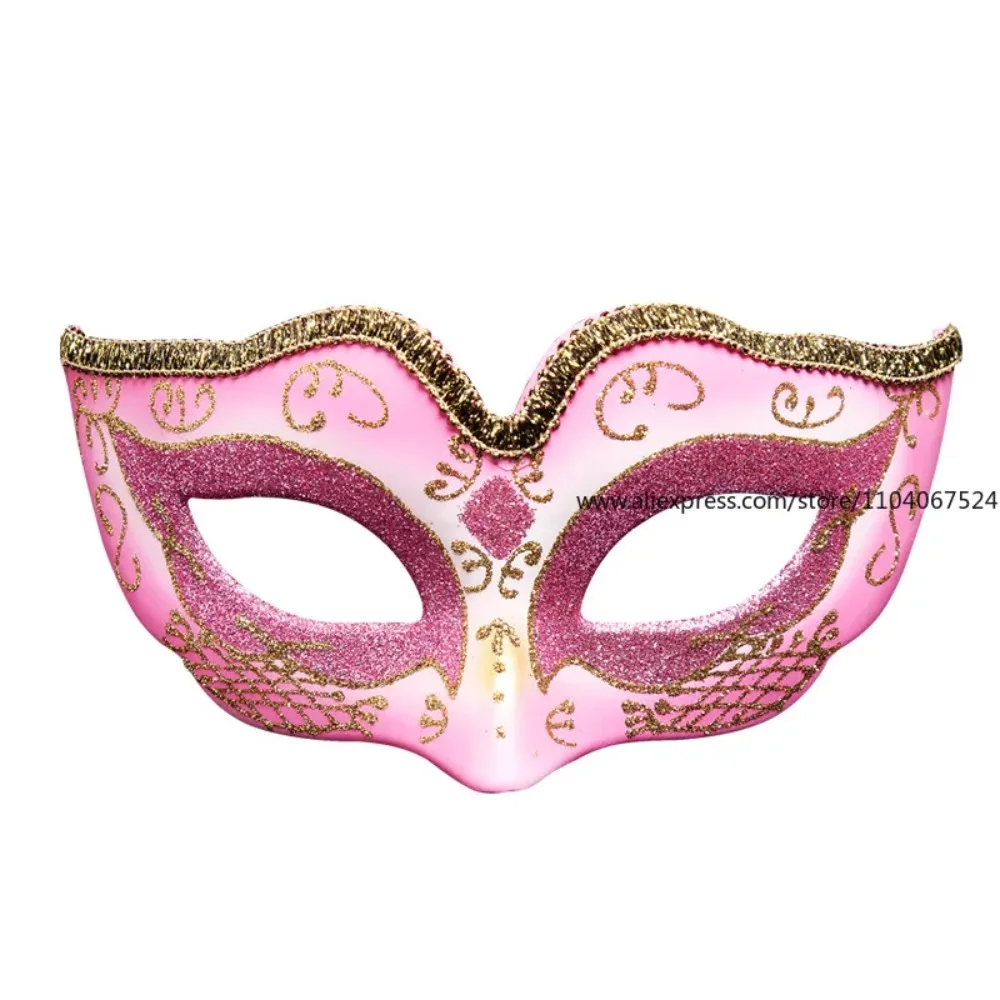 Neue europäische und amerikanische Halloween-Halbgesichtsmasken für Kinderaufführungen, Feiertagsfeiern, Partys und Kleinkindtänze