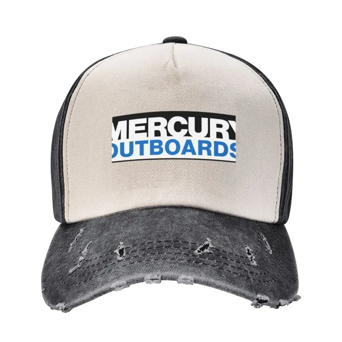 Copy of 80'S Classic Kiekhaefer Mercury Marine Outboards Logo Baseball Cap derby hat fashionable Male Women's