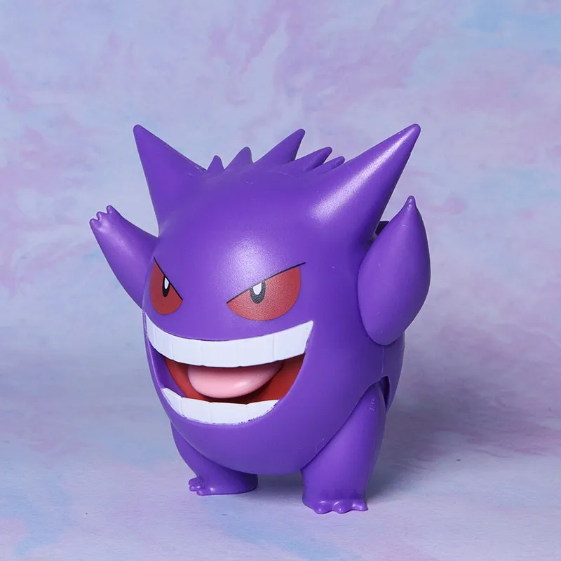 Official WCT Large Gengar Tongue Out Ash Figure Model Pokémon Collectible Gift Toy view 2