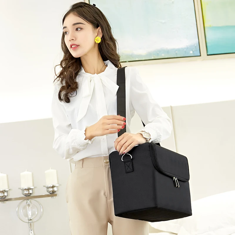 Cosmetic Bags Women's Handbags Waterproof Oxford Storage Organizer Makeup Artist Beauty Manicure Case Storage Bag
