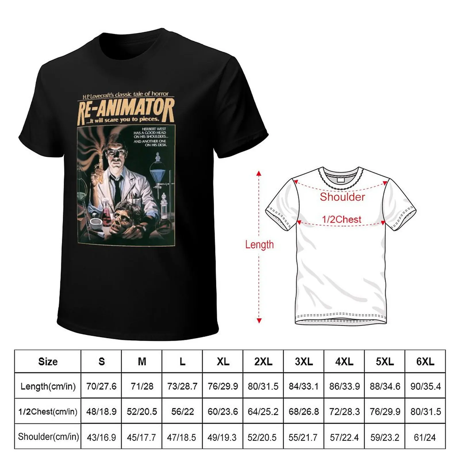 Re-Animator T-Shirt t shirt man cotton T-Shirt