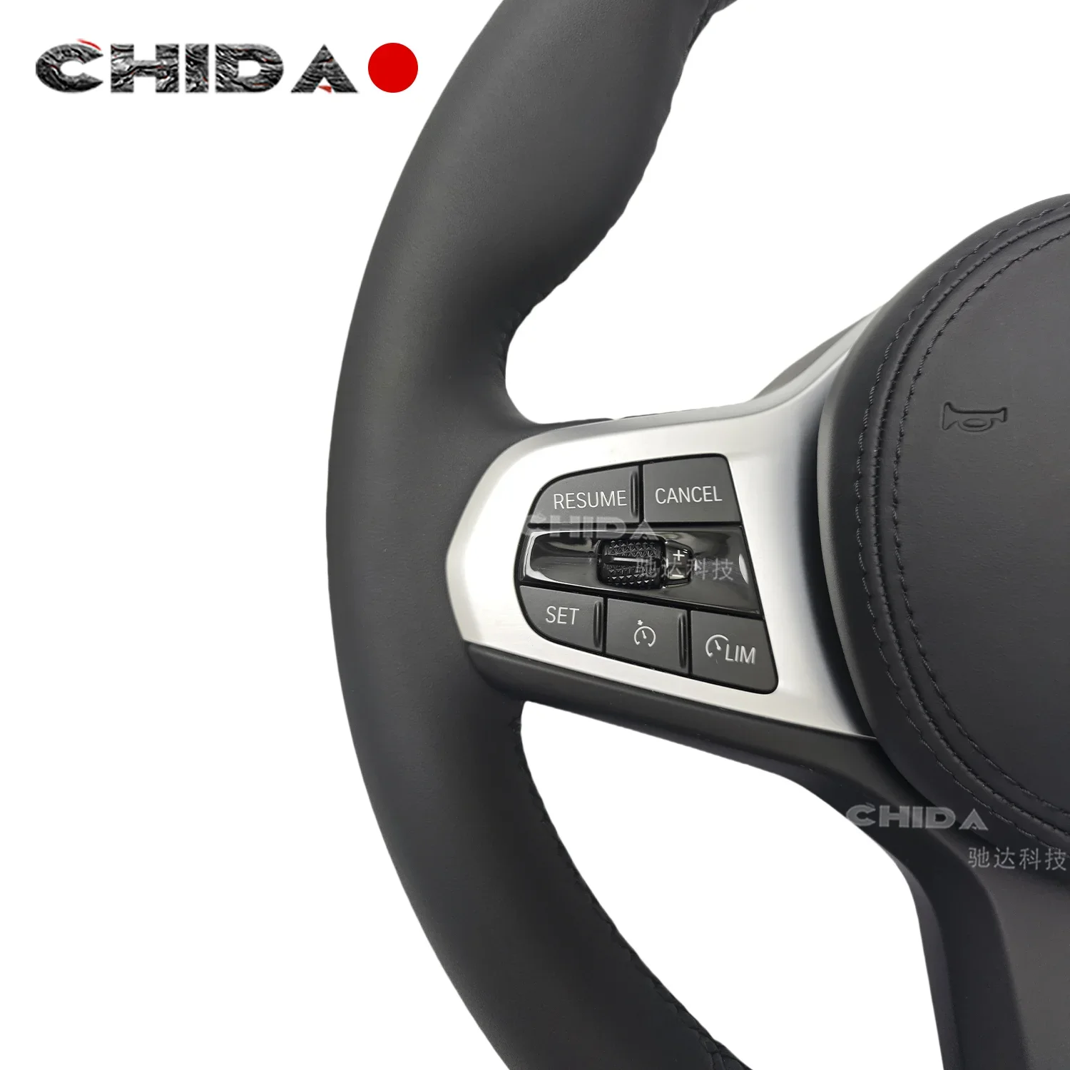 عجلة قيادة جلدية مخيطة يدويًا لسيارات BMW 3 Series 2 Series M3 M4 G80 F90 G15 G20 G30 G38 E90 F30 X3 X4 X5 X6 G-CLASS