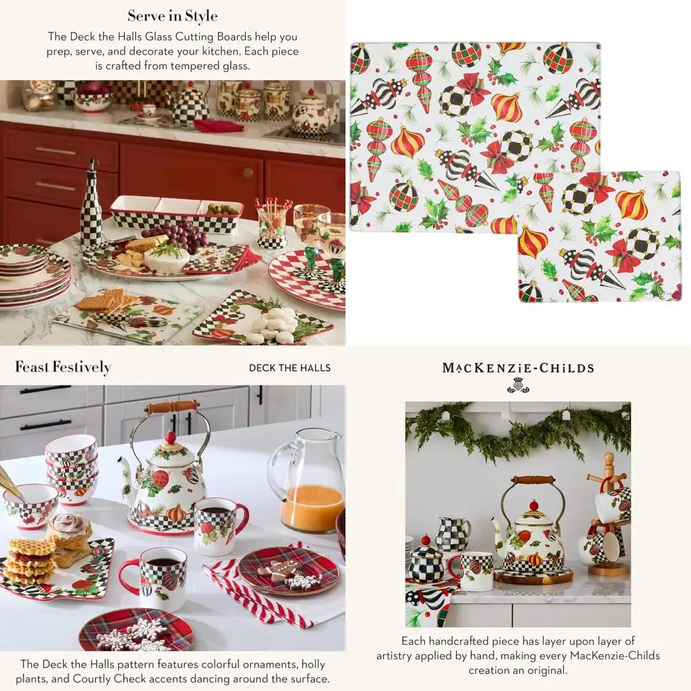 

Пара из 2-х разделочных досок из закаленного стекла, праздничные кухонные доски для столешниц