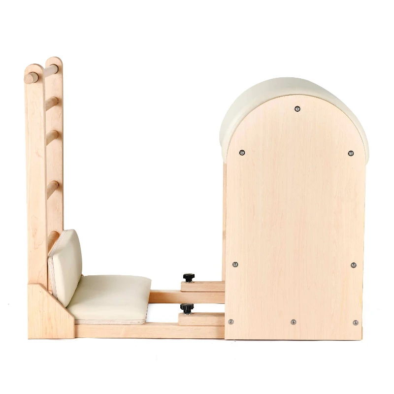 

stable Wooden pilates pro chair spring reformer sports studio and home Wunda pilates chair