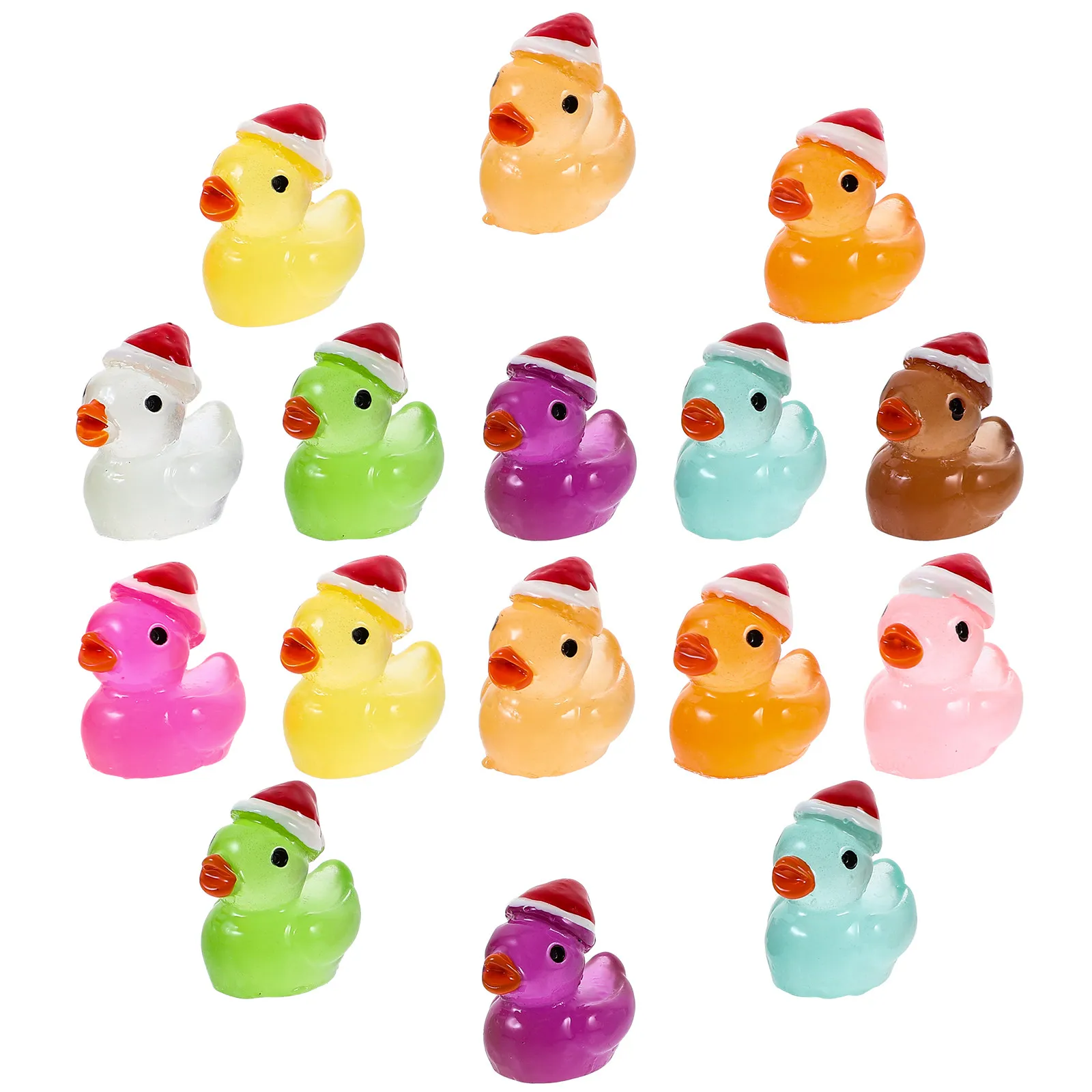 50pcs-mini-resin-duck-ornaments-glow-in-the-dark-delicate-compact-vivid-cartoon-design-for-car-interior-garden-microscaping