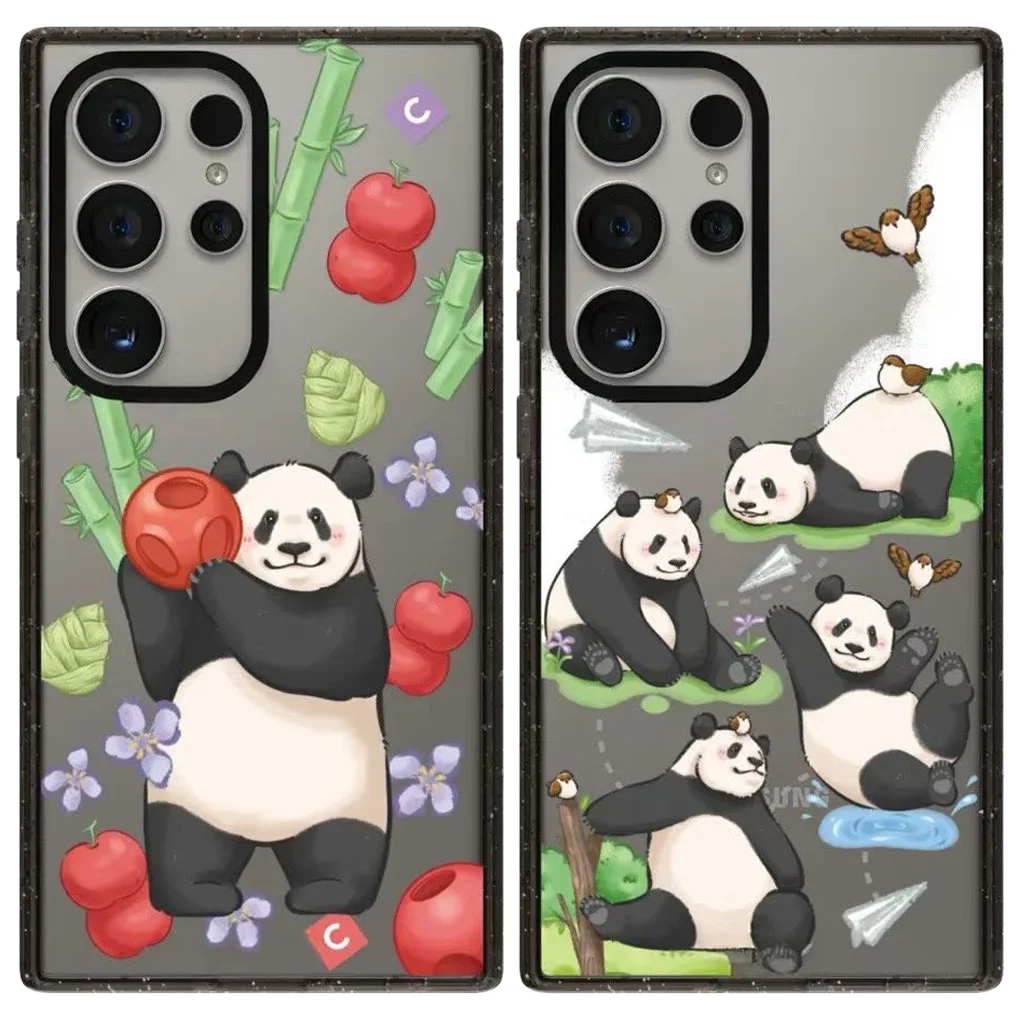 

Panda Acrylic Magnetic Case: Compatible with Samsung Galaxy S23 U S24U S25 Ultra S25+ Plus Shell