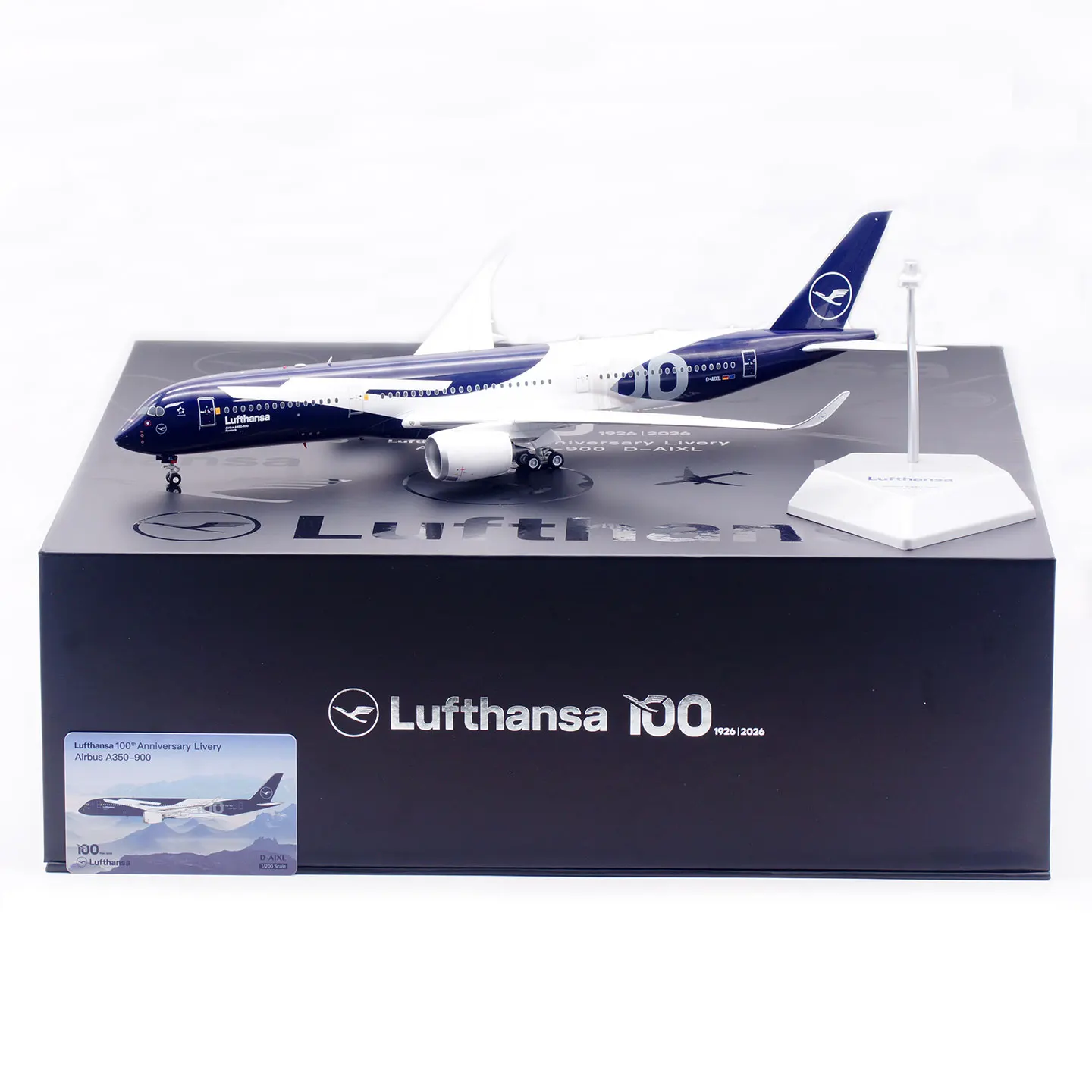 Коллекционная модель самолета L2402 из сплава, подарок, SQ Wings 1:200 Lufthansa 
