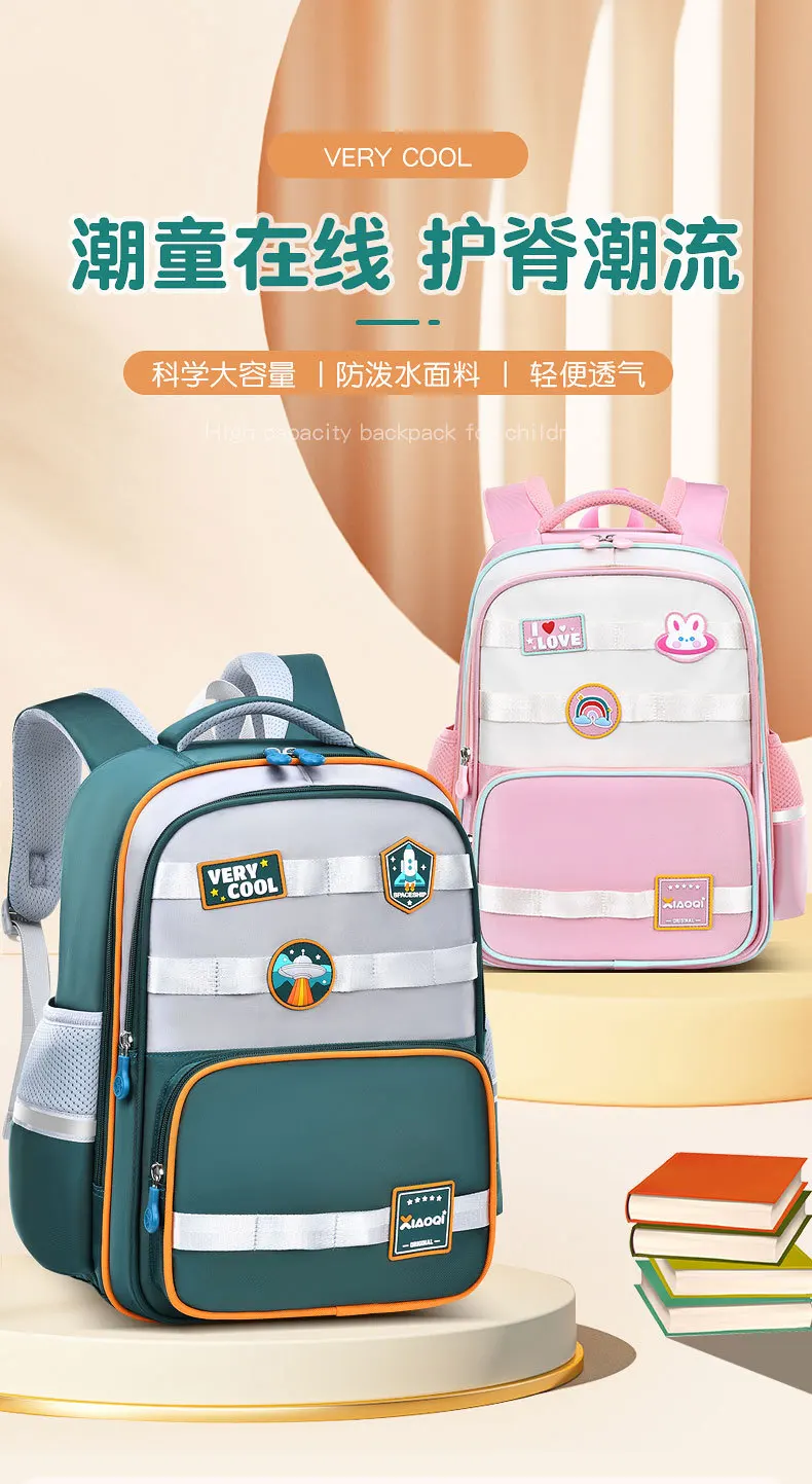 School Backpack for teenager Boys girls Backpack for Kids Children Elementary Middle School Students Bag for Ages 6-12