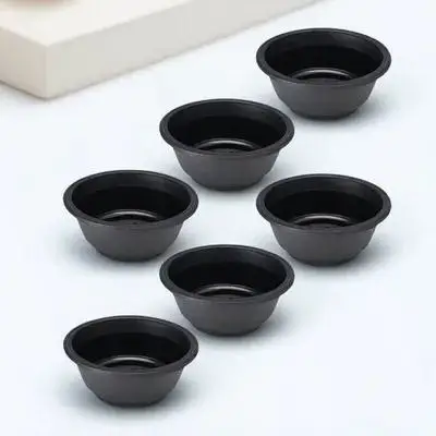 

6 Pcs Combination Pot Plastic Flower Planter Container Plastic Flower Pot Durable Decoration Gift Idea