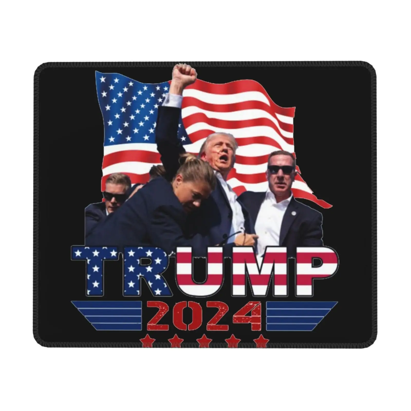 

Trump Vance 2024 Hot-Selling Square Mouse Pads Comfortable Gaming Mousepad Mouse Mat Keyboard Mats Desk Pad 30x25cm