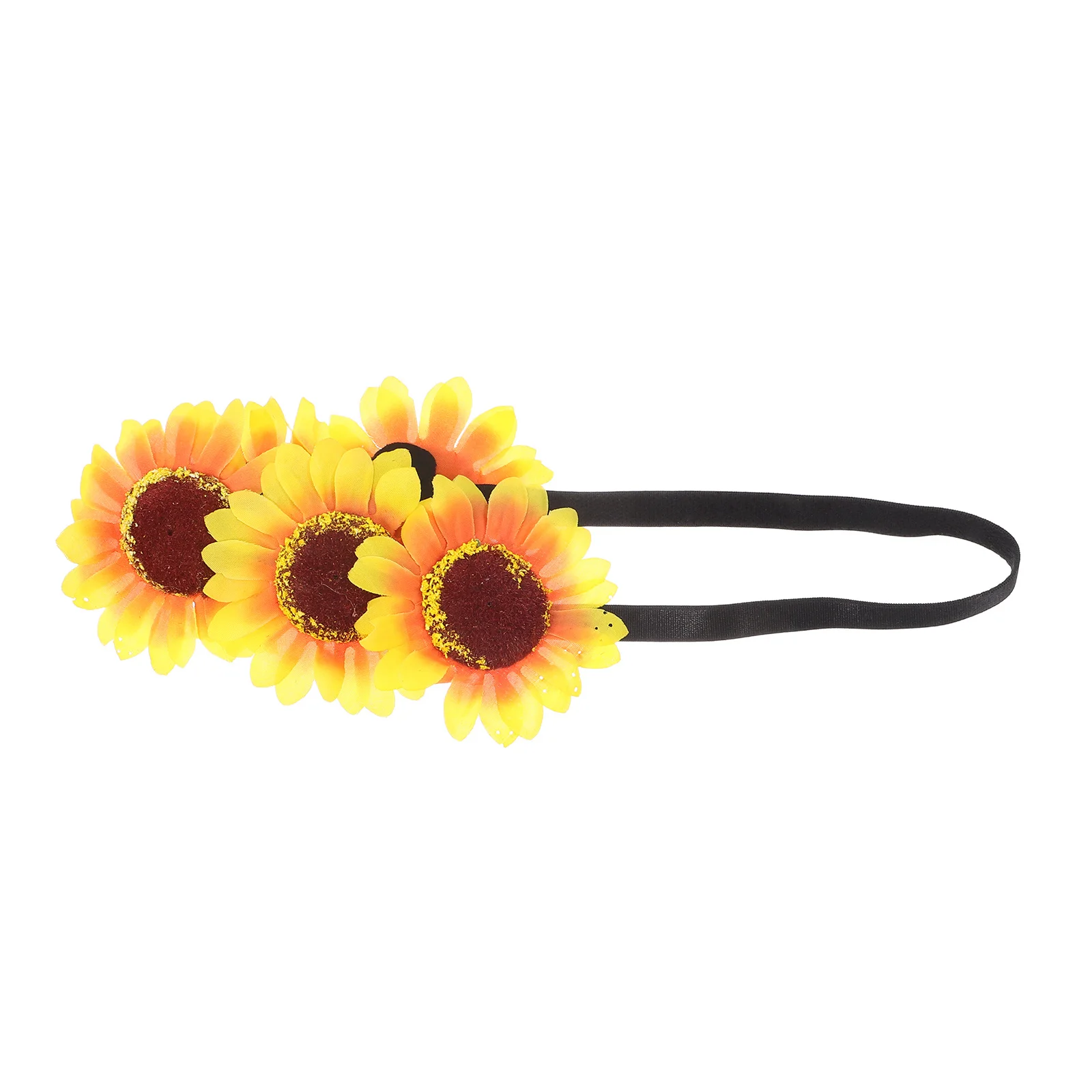 

1Pcs Sunflower Hair Band Simulated Sunflower Romantic Bride Headdress Birthday Wedding Engagement Party Headwear Elegant Gift