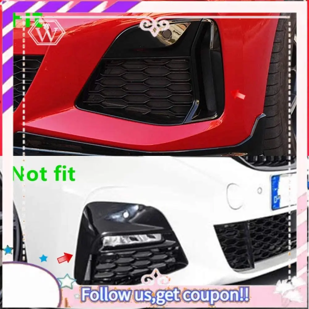 

Easy To Use Front Fog Light Lamp Cover Grille Trim For BMW- 3 Series G20 G28 M340I 330I 320I 330E 2019 2020 2021 2022