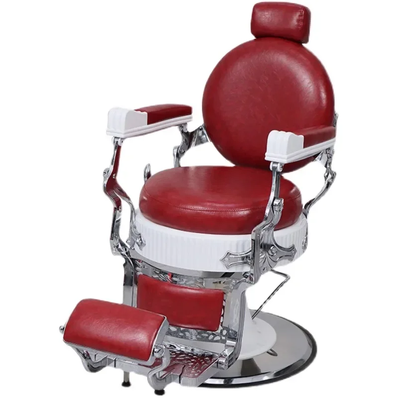 

Comfortable Barber Chairs Hairdressing Reclining Cosmetic Aesthetic Ergonomic Salon Swivel Silla De Barbero Furniture