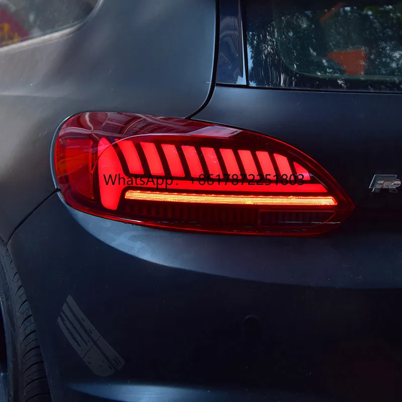 

Taillights Assembly for Scirocco 2009-2014 Driving Brake Light LED Sequential Turn Signal