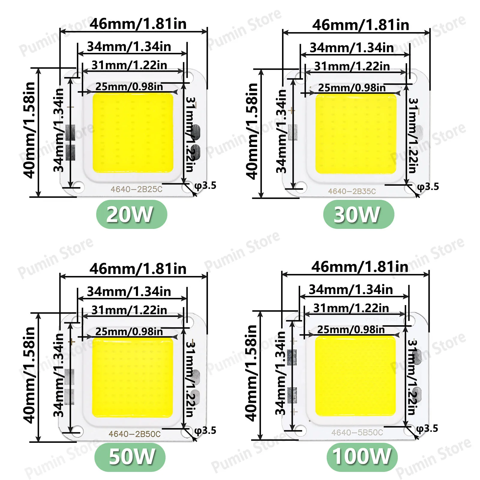 New LED 10 *21mil LED Bead White Warm White DC75-78V DC105-110V DC150-155V DC145-150V High Voltage Chip DIY Of Floodlight Source