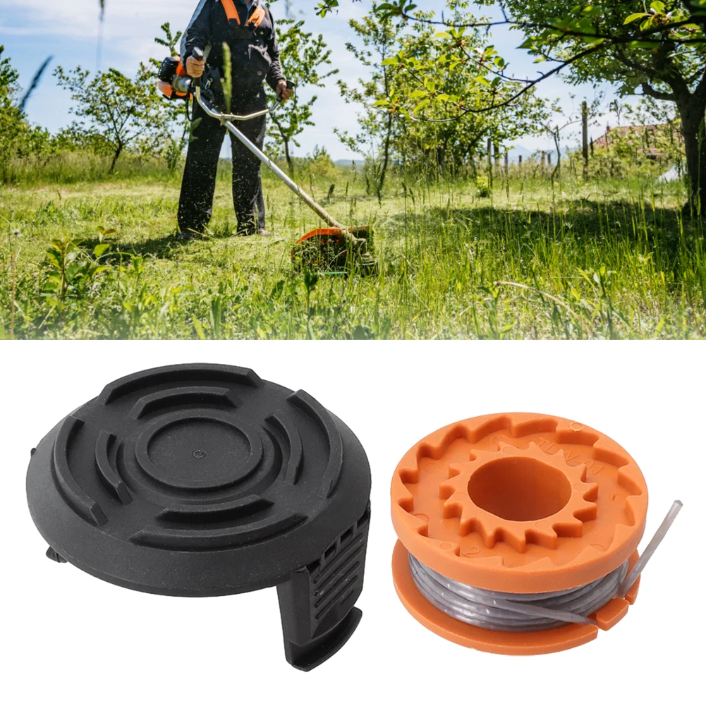 

1set Lawn Mower Parts Spool Spool Cover For MCGREGOR MCT1825 MCT2X1825 18v Trimmer Garden Power Tool Parts