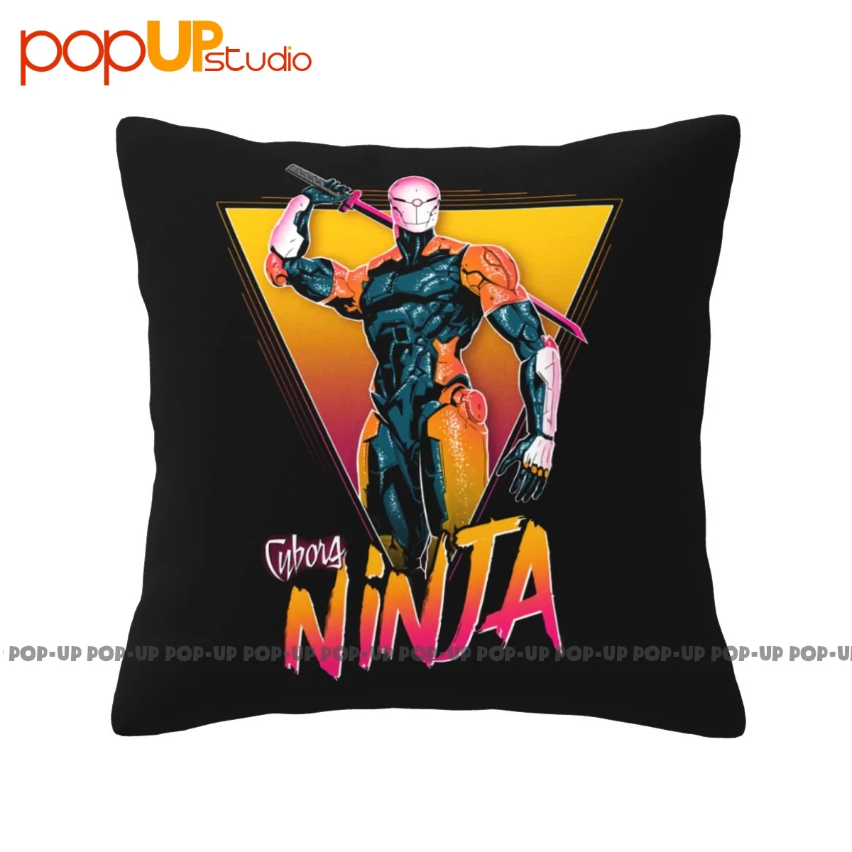 Winter Metal Gear Solid Cyborg Ninja Pillowcase Throw Pillow Cover Healthy Breathable Skin-Friendly