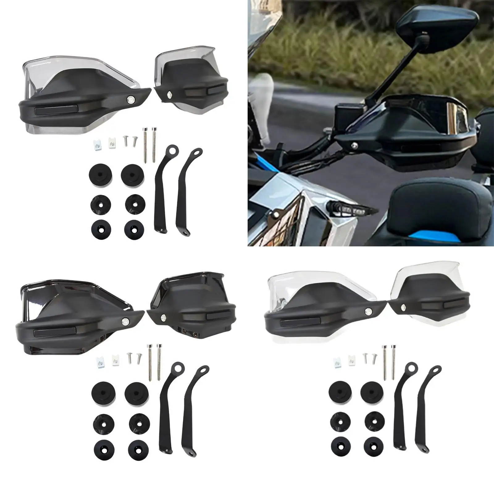 

Motorcycle Handlebar Windshield Motorcycle Hand Protector for Motorbike