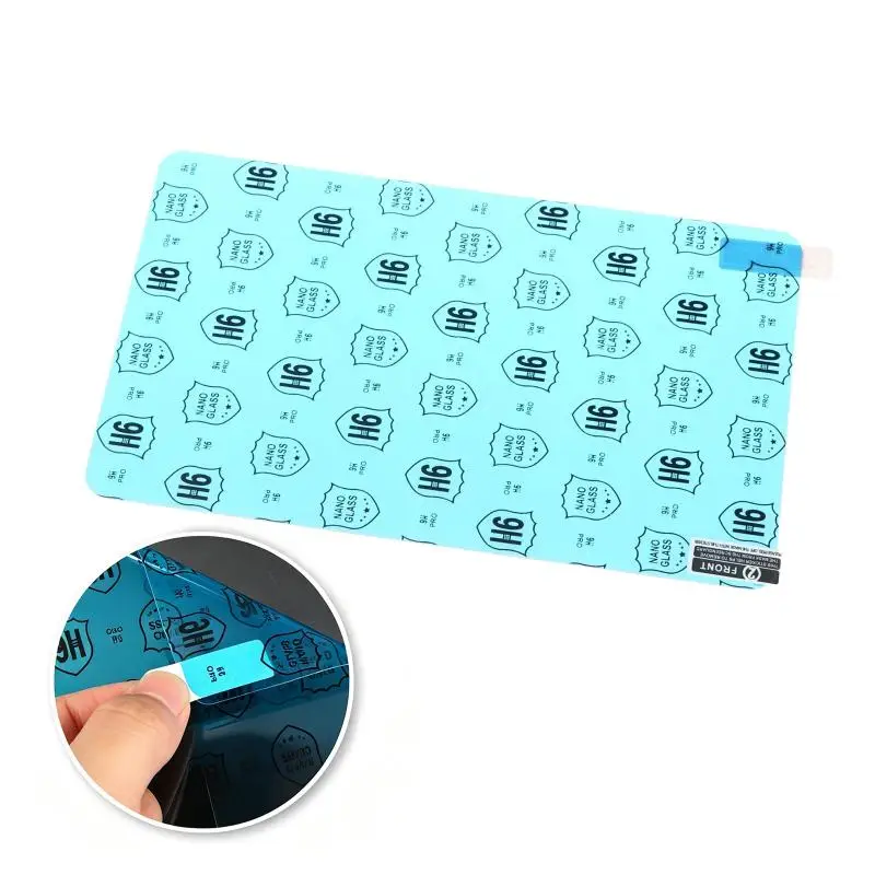 Cuttable TPU Motorcycle Screen Protection Film 1/2Pcs Anti-Scratch HD Clear Dashboard Guard for Custom Motorbike Mods