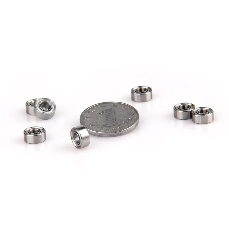 50-500pcs miniature steel ball bearing 683ZZ 3*7*3 mm L-730ZZ deep groove ball bearing 683 683Z 683-2Z 730 3x7x3mm