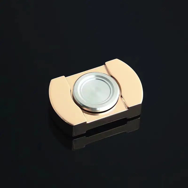 ของขวัญที่ไม่ซ้ํากัน Cool Gadgets Pocket Fidget Spinner ของเล่นผู้ใหญ่โลหะสแตนเลสปลายนิ้ว Gyro บรรเทาความเครียดและความวิตกกังวล