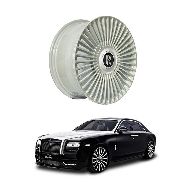 Applicable to Rolls Roycee Ghost 19 inch ivory white painted automotive wheel hub forging wheel rim Customized styles