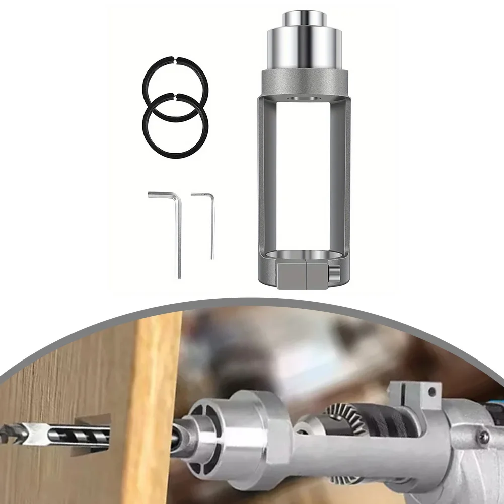 Electric Drill Adapter Drill Bit Adapter Easy Installation Precise Drilling Reliable Woodworking Tool Drill Bit