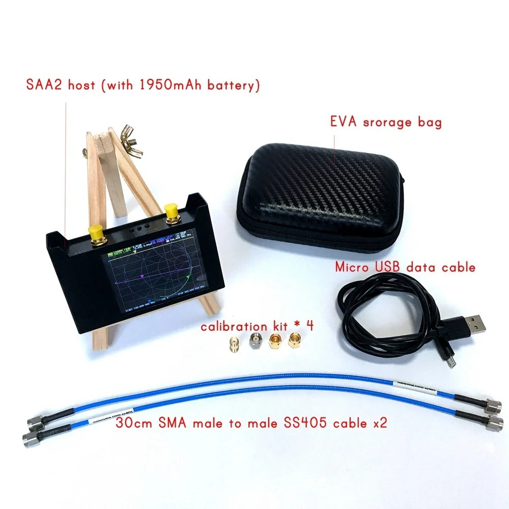 SAA2 3G Vector Network Analyzer NanoVNA V2 Antenna Analyzer