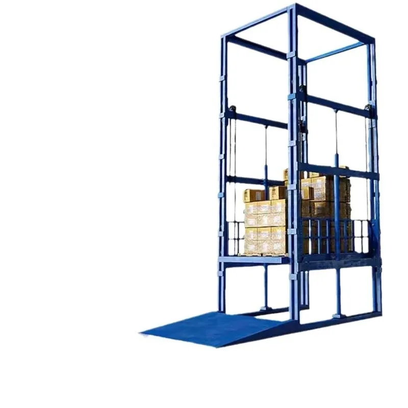 Factory Direct 2026 Custom Products Customizable  Single Double Four Rail Freight Elevators Hydraulic Freight Lifts For Factory