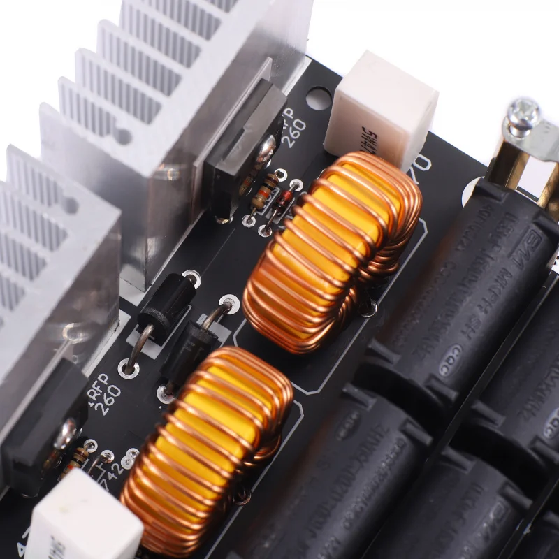 1000W ZVS高周波誘導加熱機、12-48V DC入力、最大20A電流、500-800W連続電力