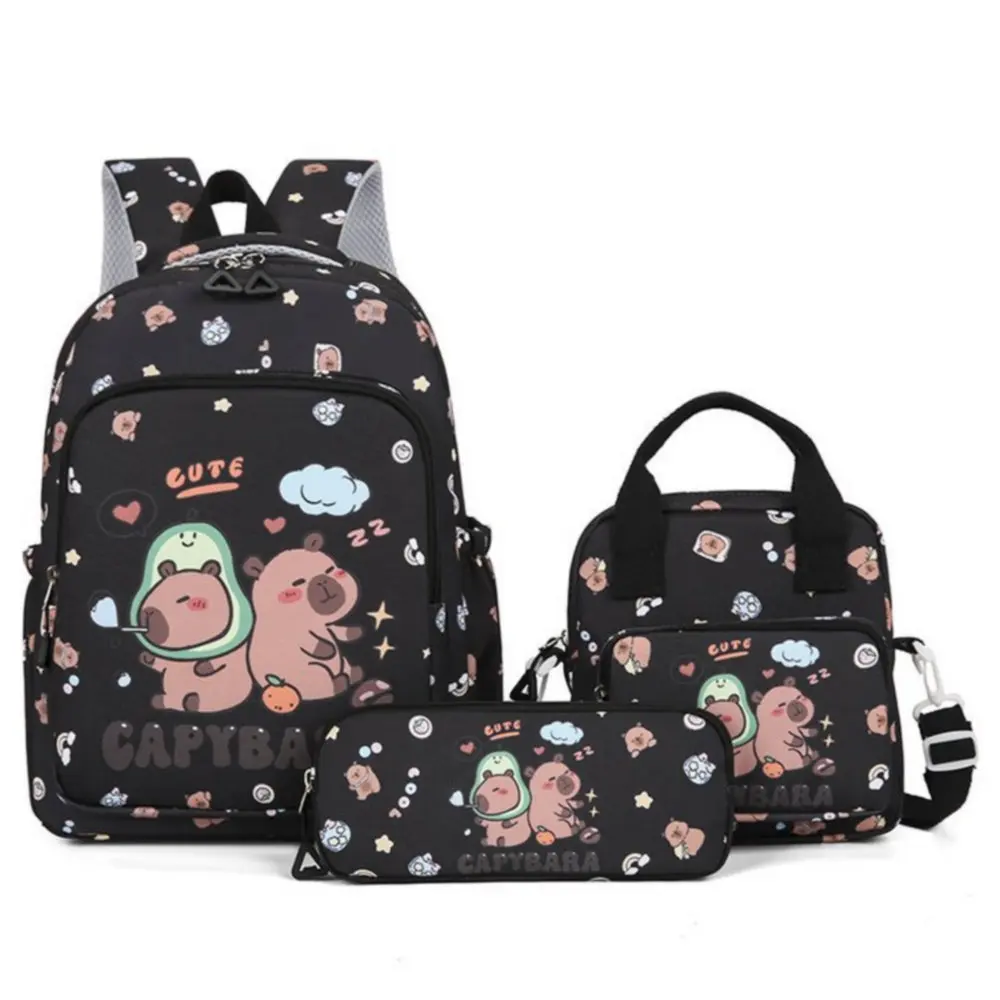 حقيبة ظهر جديدة للأطفال من Capybara Mochila حقائب مدرسية للأطفال للمراهقات والأولاد حقيبة ظهر للكمبيوتر المحمول حقائب ظهر للسفر للنساء