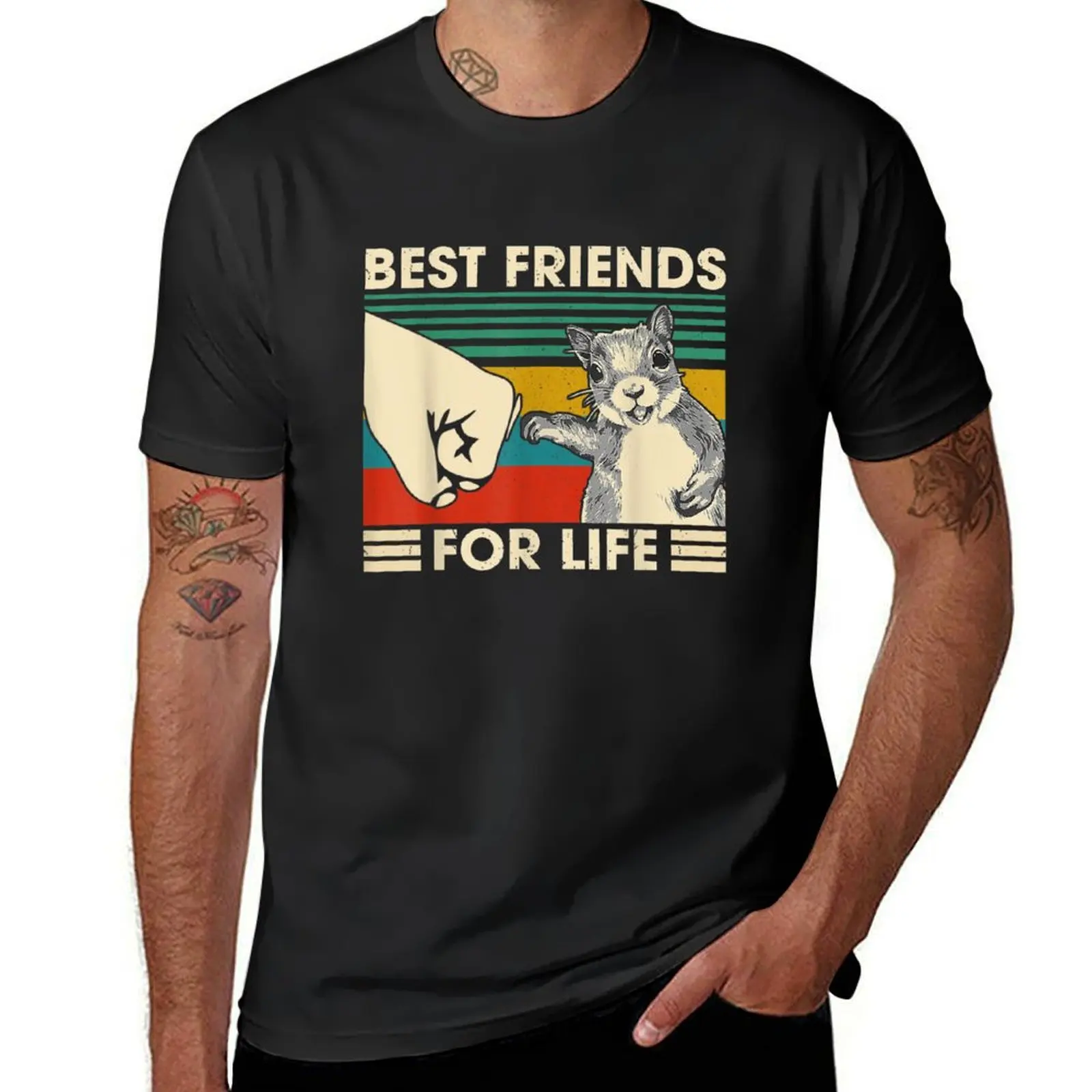 

Squirrel Best Friend For Life T-Shirt new gifts and t-shirts Personalized t-shirt anime t shirts t shirt men