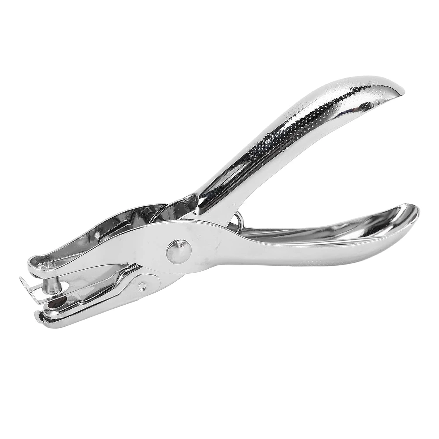 

Efficient and Portable Compact Manual Handheld Paper Puncher for Binder Inserts - Punches 8 Sheets with 6mm Diameter Single Hole