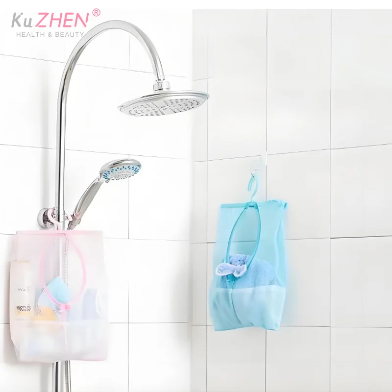 

1 шт. многофункциональная подвесная сетчатая сумка для хранения туалетных принадлежностей, полиэстер, только для ручной стирки, компактный органайзер с легким доступом