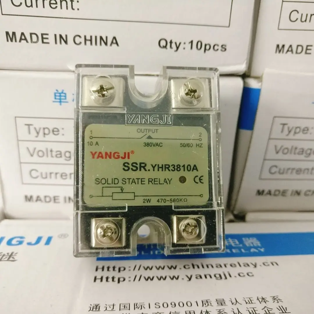 

Yangji single-phase AC solid state voltage regulator YHR3810A resistance voltage regulation VR