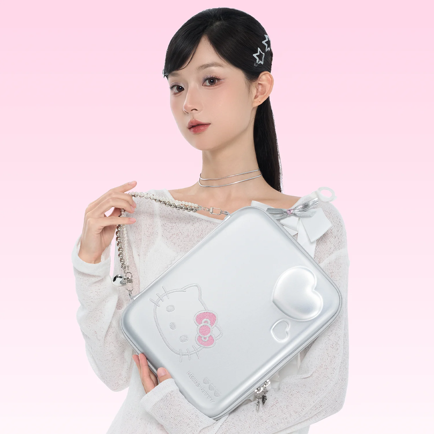 

Sanrio Hello Kitty Tablet Sleeve Bag For iPad Huawei 11 Inch Cute Cartoon PU Leather Portable Handbag Shockproof Protective 2026