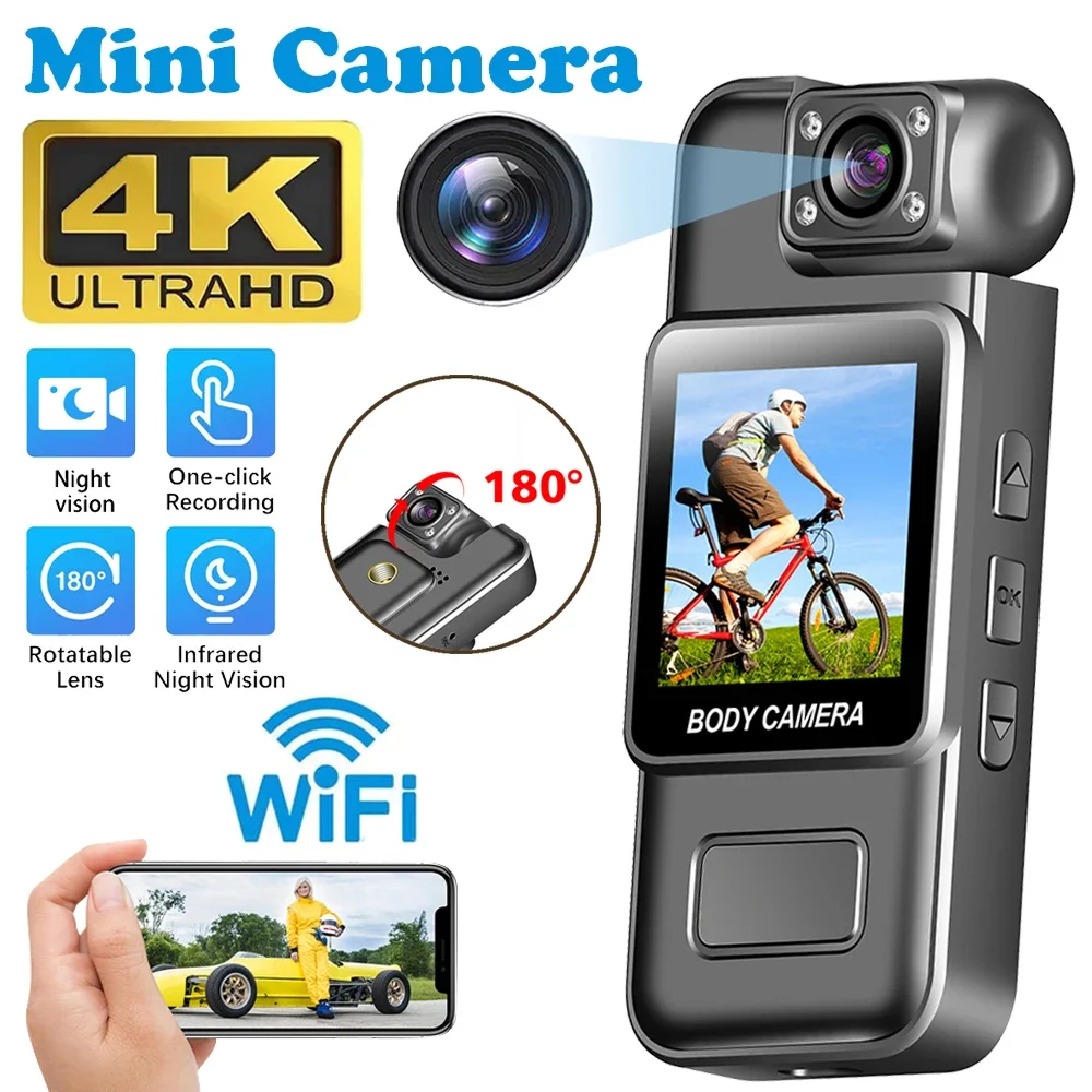 4K Wifi Mini Camera… - image