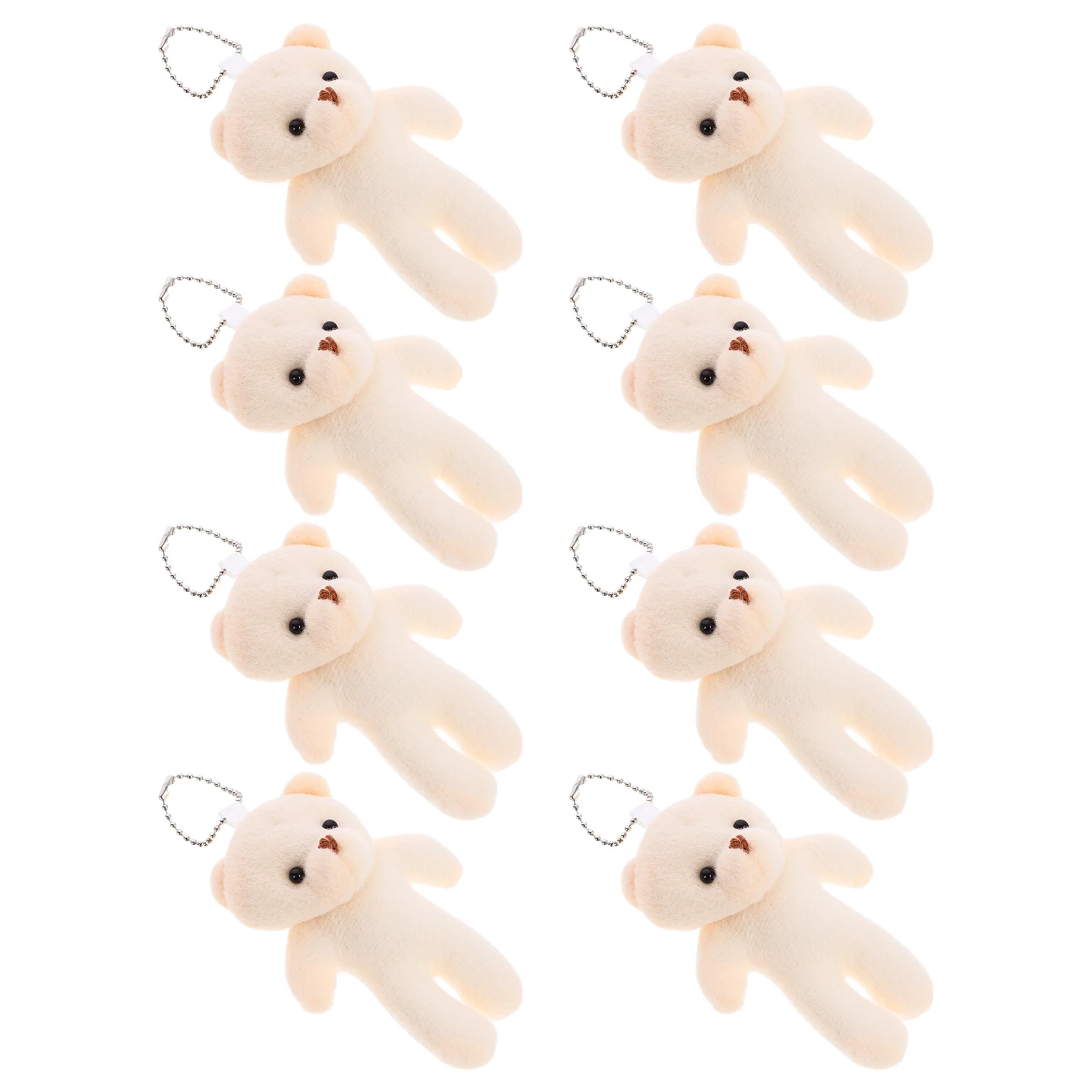 

Plush Stuffed Animal Key Chain Pendant Hanging Mini Bear Figurines Dinosaur