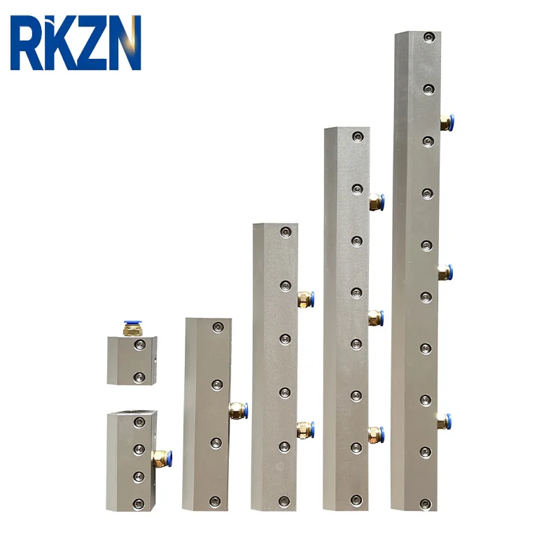 25-600mm Aluminum Alloy Super Air Knife Industrial Blower Nozzle for Surface Dry Dust & Water Elimination