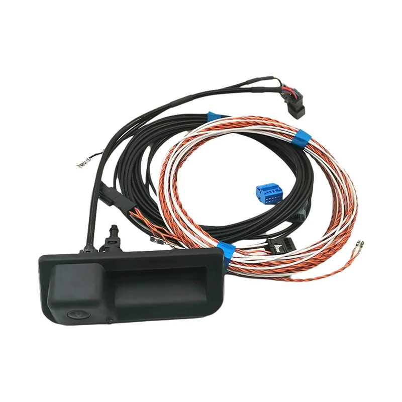 8W8827566 Rear View Camera With High Wire Guide Wire Harness For Q5 8W8 827 566 E E 8W8827566E