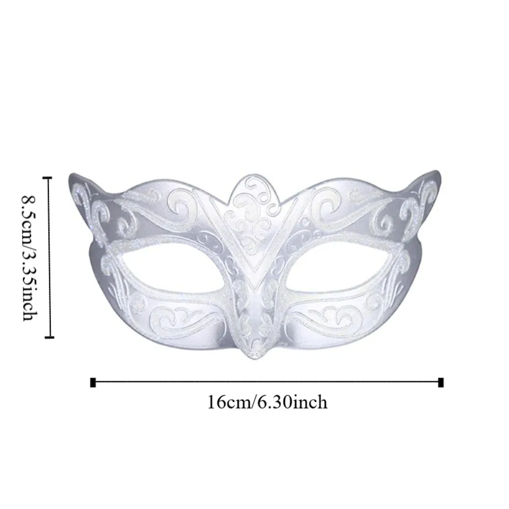Party Cosplay Props Halloween Masks Half Face Mask Plastic Glitter Mask The Phantom Dancer Mask Carnival Costume Props