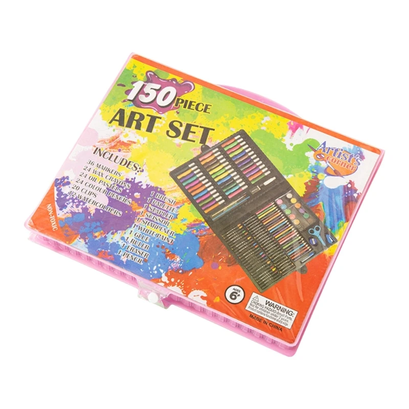 Kits couleur pour enfants, dessin artistique, peinture, fournitures d'art et d'artisanat, coffret cadeau