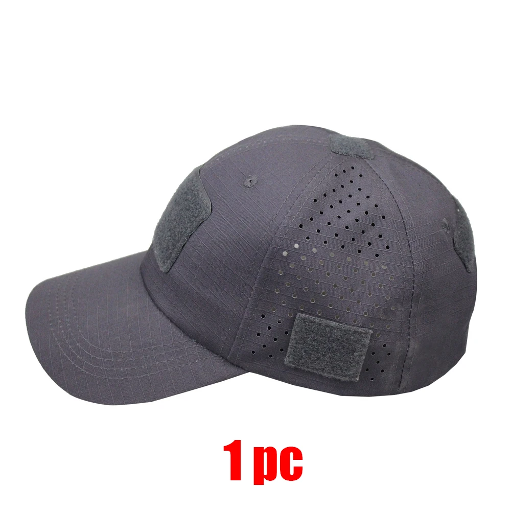 1/2 stücke Neue Männer Camouflage Baseball Kappe Atmungsaktive Sonnencreme Hut Outdoor Sport Jagd Wandern Camping Strand Angeln Sonnenhut