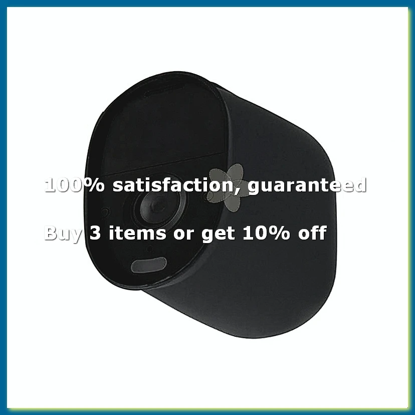 For Essential Spotlight Camera Silicone Protective Case Sunshade Rain Cover Case Leather Security Camera Accessies-DT30