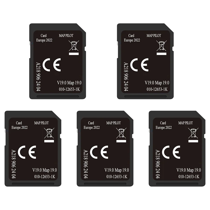 

ABOK-5X A218 V19 Navigation Card For CLA-CLASS From 2014- Europe Map 2022/2023 A218 906 2404 Map Card