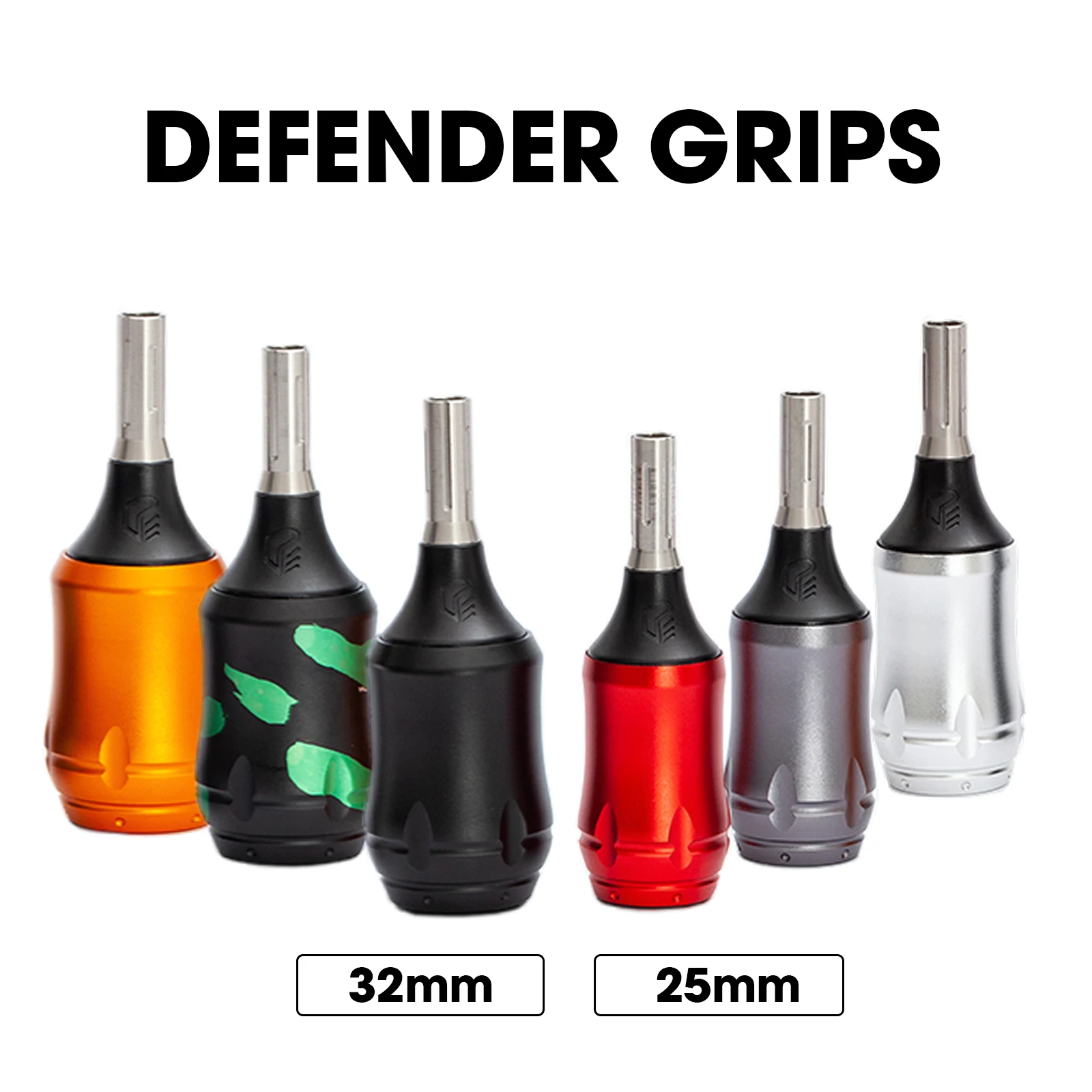 

DEFENDER Регулируемая система D Click Ручка для картриджа типа 2, игольчатые стержни для иглы и машины для татуировки картриджей