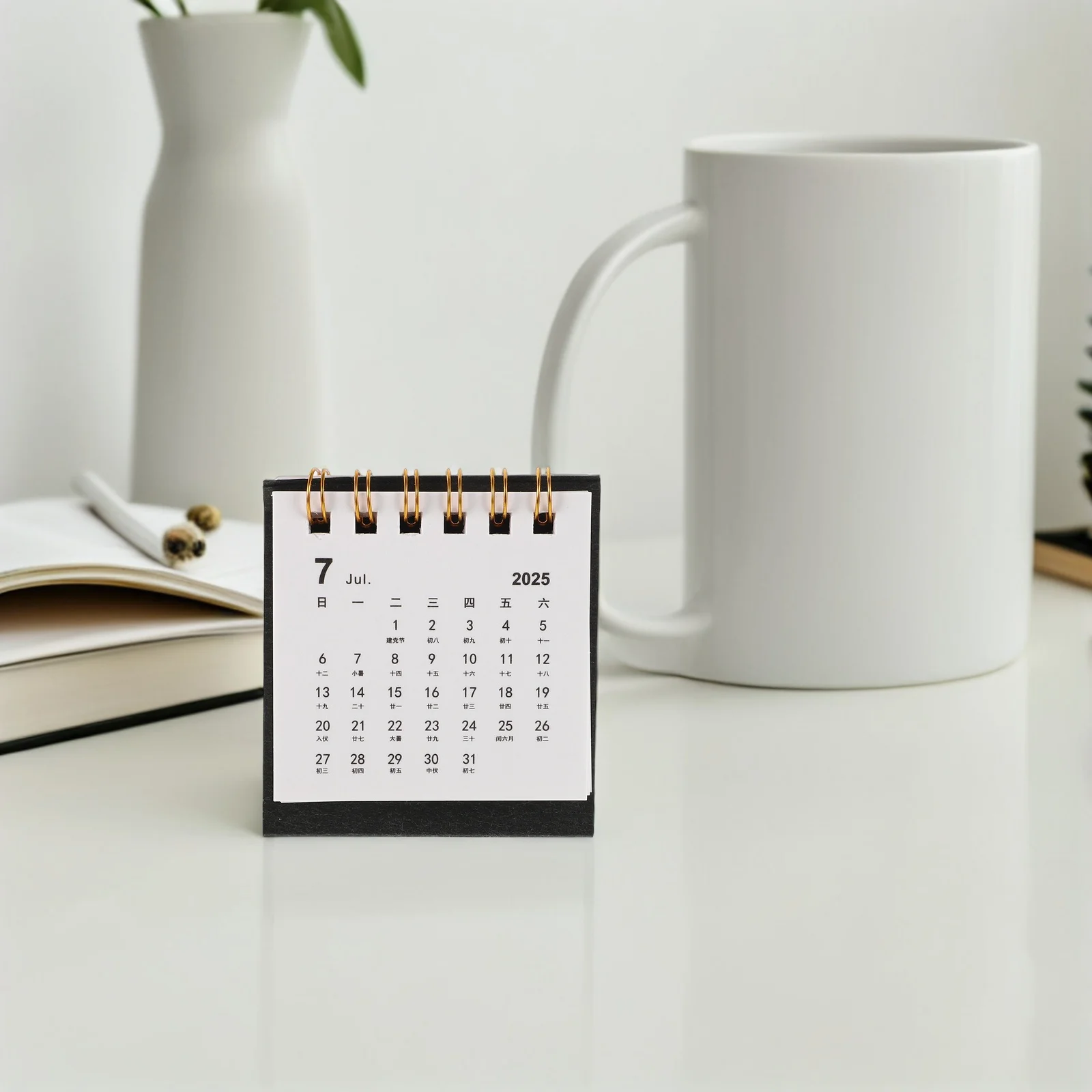 

Mini Desk 2026 Black Small Standing Flip Weekly Calendar For Daily Schedule Planning Compact Portable Design Home Office Desktop