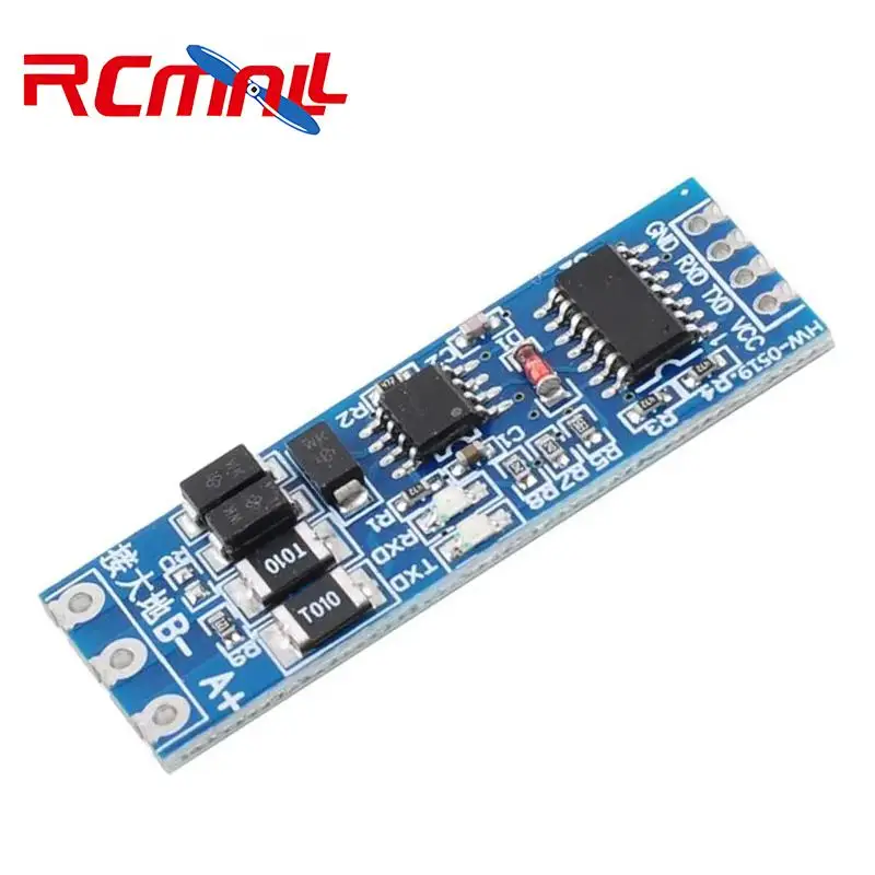 HW-519 TTL to RS485 Module Serial UART Level Converter Auto Flow Control Industrial Grade Durable Design for Microcontroller